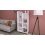 HANAH HOME Polica za knjige Saka 4 White - slika 3