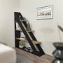 HANAH HOME Polica za knjige Pisagor Black Oak - slika 1