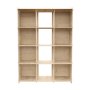 HANAH HOME Polica za knjige Zimba Oak - slika 5