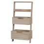 HANAH HOME Polica za knjige Low Light Oak - slika 3