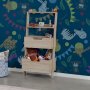 HANAH HOME Polica za knjige Low Light Oak - slika 1