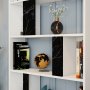 HANAH HOME Polica za knjige Lima White Black Marble - slika 3