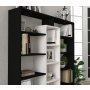 HANAH HOME Polica za knjige Ample Black White - slika 4