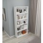 HANAH HOME Polica za knjige Manolya White - slika 2