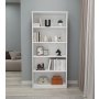 HANAH HOME Polica za knjige Manolya White - slika 3