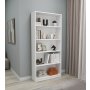 HANAH HOME Polica za knjige Manolya White - slika 1