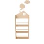 HANAH HOME Polica za knjige Lucca Birchwood - slika 5