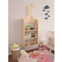 HANAH HOME Polica za knjige Lucca Birchwood - slika 1