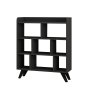 HANAH HOME Polica za knjige Florida Anthracite - slika 4