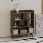 HANAH HOME Polica za knjige Florida Walnut - slika 3