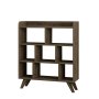 HANAH HOME Polica za knjige Florida Walnut - slika 4