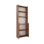 HANAH HOME Polica za knjige Etna Walnut - slika 4