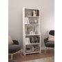 HANAH HOME Polica za knjige Etna White - slika 1