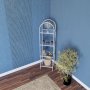 HANAH HOME Polica za knjige Mona 40 White Fume - slika 2