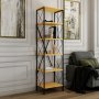 HANAH HOME Polica za knjige Suadiye Yellow - slika 1