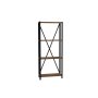 HANAH HOME Polica za knjige London Walnut v2 - slika 3
