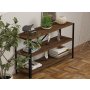 HANAH HOME Polica za knjige Derby Walnut - slika 3