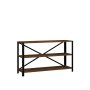 HANAH HOME Polica za knjige Derby Walnut - slika 4
