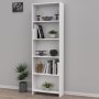 HANAH HOME Polica za knjige Laris White - slika 1