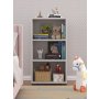 HANAH HOME Polica za knjige Key White - slika 2