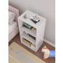 HANAH HOME Polica za knjige Key White - slika 4
