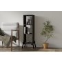HANAH HOME Polica za knjige Gordes Anthracite - slika 1