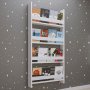 HANAH HOME Polica za knjige Artemis 4 White - slika 1