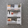 HANAH HOME Polica za knjige Artemis 3 White - slika 2