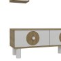HANAH HOME TV polica Deren Bohem Sapphıre Oak Hazeran - slika 5