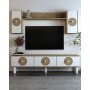 HANAH HOME TV polica Deren Bohem Sapphıre Oak Hazeran - slika 1