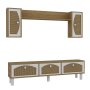 HANAH HOME TV polica Simple Bohem Sapphıre Oak Hazeran - slika 4