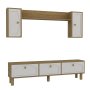 HANAH HOME TV polica Simple Bohem Sapphıre Oak White - slika 3