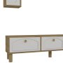 HANAH HOME TV polica Simple Bohem Sapphıre Oak White - slika 5