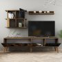 HANAH HOME TV polica Madrid Black - slika 4