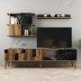 HANAH HOME TV polica Madrid Black - slika 1