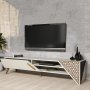 HANAH HOME TV polica Beril 2 Cream - slika 2