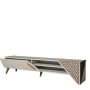 HANAH HOME TV polica Beril 2 Cream - slika 5