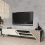 HANAH HOME TV polica Beril 2 Cream - slika 1