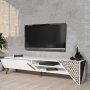 HANAH HOME TV polica Beril 2 White - slika 2