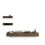 HANAH HOME TV polica Lusi White Walnut - slika 3
