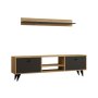 HANAH HOME TV polica Sliva Sapphire Anthracite - slika 4