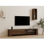 HANAH HOME TV polica Naz Walnut - slika 1
