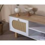 HANAH HOME TV polica Bohem White Oak - slika 4