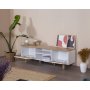 HANAH HOME TV polica Bohem White Oak - slika 5