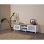HANAH HOME TV polica Calvin White Oak - slika 2