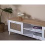 HANAH HOME TV polica Goose White Oak - slika 3