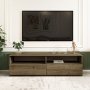 HANAH HOME TV polica Centra Walnut - slika 2