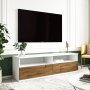 HANAH HOME TV polica Centra White Natural - slika 1