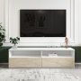HANAH HOME TV polica Centra White Travertine - slika 2