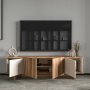 HANAH HOME TV polica Diana Beige Walnut - slika 4